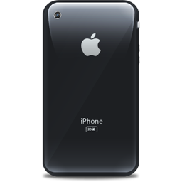 iPhone Retro Black Icon 256x256 png