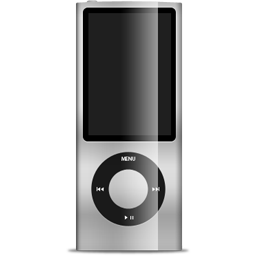 iPod Nano Gray Icon 256x256 png
