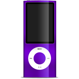 iPod Nano Purple Icon 256x256 png