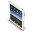 iPad New White Icon 32x32 png