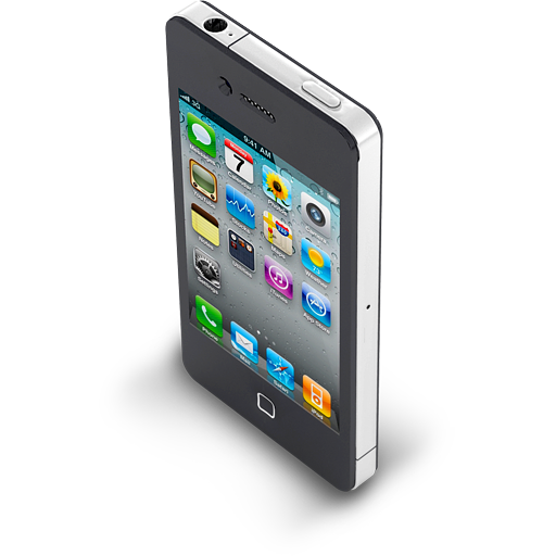 iPhone 4 Black Icon 512x512 png