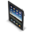 iPad New Black Icon 64x64 png