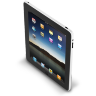 iPad New Black Icon 96x96 png