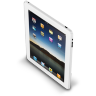 iPad New White Icon 96x96 png