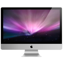 iMac 27 Icon 256x256 png