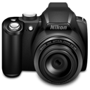 Grey Camera Nikon Icon