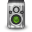 Metal Green Speaker Icon 32x32 png