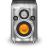 Metal Orange Speaker Icon