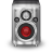 Metal Red Speaker Icon