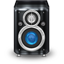 Graphite Blue Speaker Icon 64x64 png