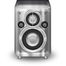 Metal Speaker Icon 96x96 png