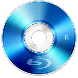 Blu-Ray-R Icon 256x256 png