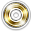 DVD Gold+R Icon 32x32 png