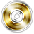 DVD Gold+RW Icon 48x48 png