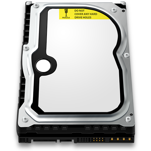 No Label Hard Drive Icon - Hard Drive Icons - SoftIcons.com