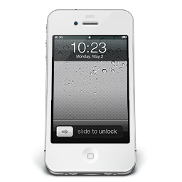 iPhone iOS White Icon 256x256 png