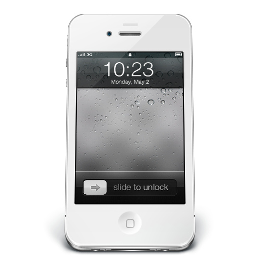 iPhone iOS White Icon 512x512 png