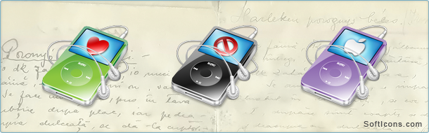 iPod Video Valentine Icons