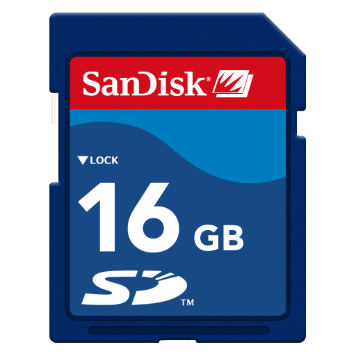 SD Card 16GB Icon 512x512 png