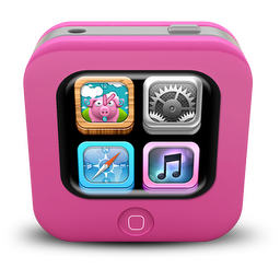 Pink iPhone Tiny Icon 256x256 png