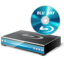 Blu-ray Player Disc Icon 256x256 png