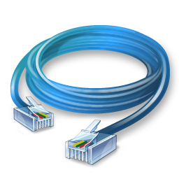 Ethernet Cable Icon 256x256 png