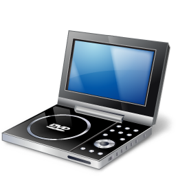 Portable DVD Player Icon 256x256 png