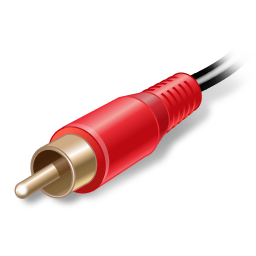 RCA Connector Plug Icon 256x256 png