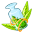 Green Poison Icon 32x32 png