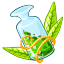 Green Poison Icon 64x64 png