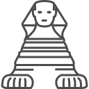 Egypt Sphynx Icon 128x128 png