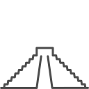 Mexica Pyramid Icon 128x128 png