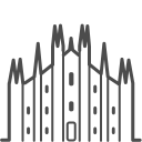 Milan Duomo Icon