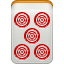 Red Dora Pin 5 Icon 64x64 png