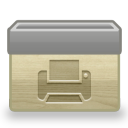Folder Printer Icon 128x128 png