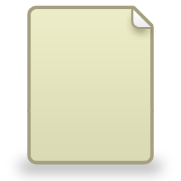 Doc Blank Icon 256x256 png
