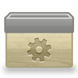 Folder Gear Icon 256x256 png