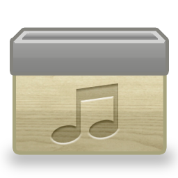 Folder Music Icon 256x256 png
