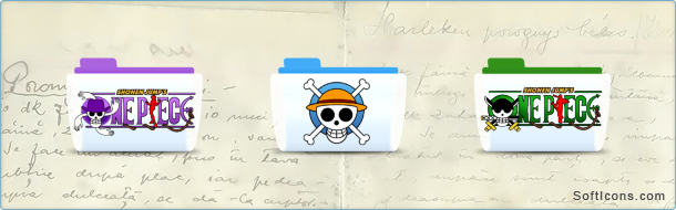 One Piece Folder Icons