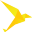 Bird Yellow Icon 32x32 png