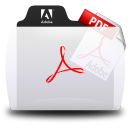 Acrobat File Types Folder Icon 128x128 png