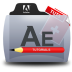 After Effects Tutorials Folder Icon 72x72 png