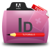 InDesign Tutorials Folder Icon 72x72 png