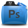 Photoshop File Types Folder Icon 96x96 png