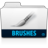 Brushes Folder Icon 48x48 png
