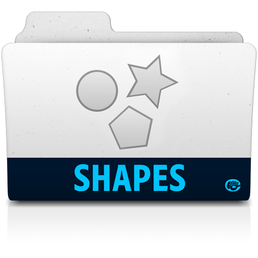 Shapes Folder Icon 512x512 png