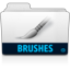 Brushes Folder Icon 64x64 png