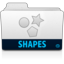Shapes Folder Icon 64x64 png
