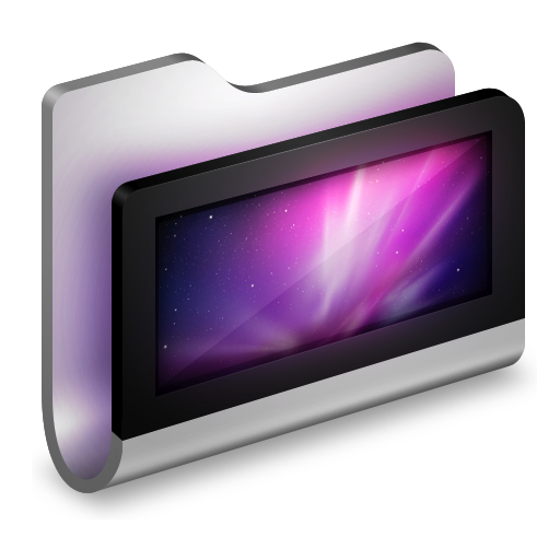 Desktop 4 Icon - Alumin Folders Icons - SoftIcons.com