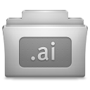 Folder AI Icon 128x128 png